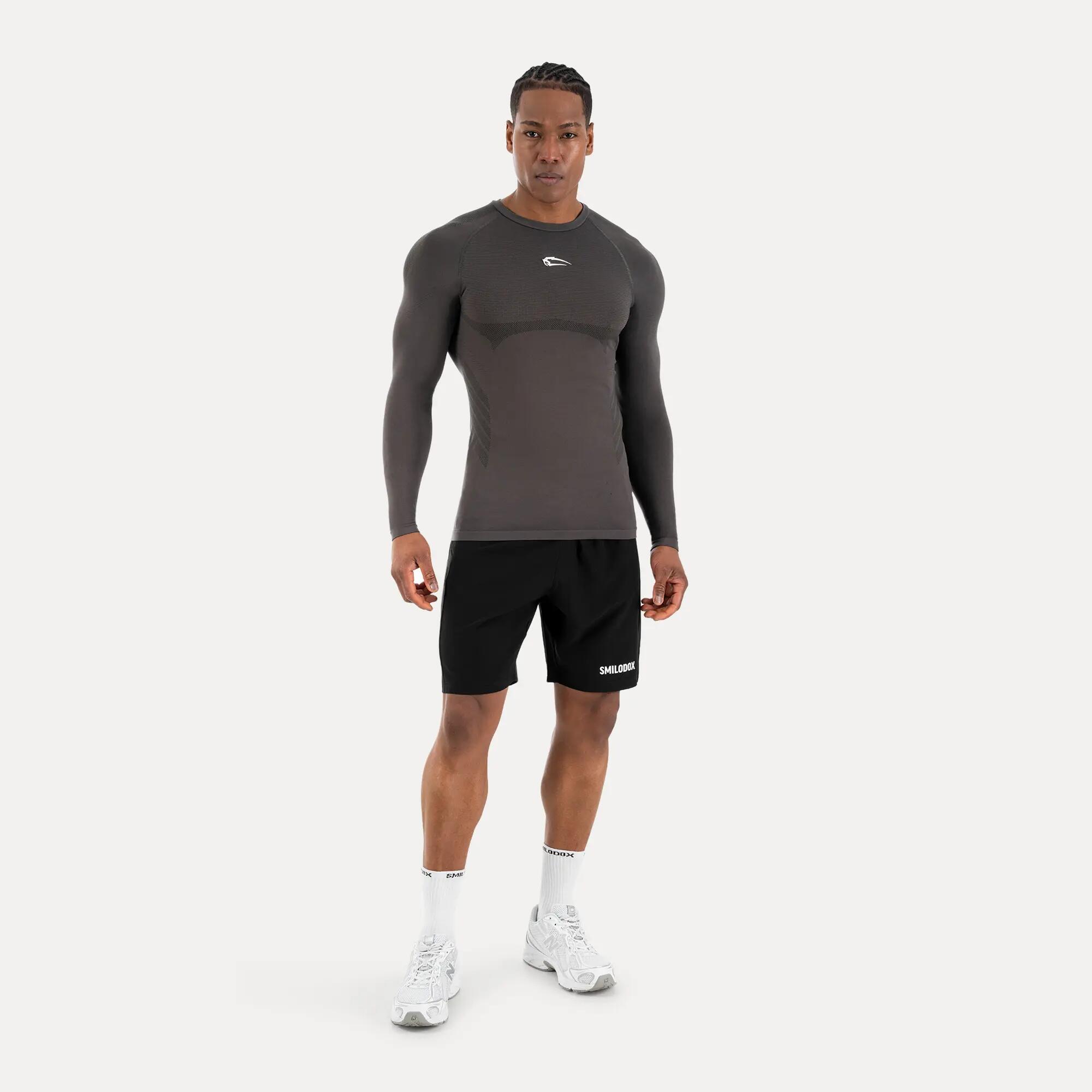 Herren Longsleeve Carnos Anthrazit 3/5