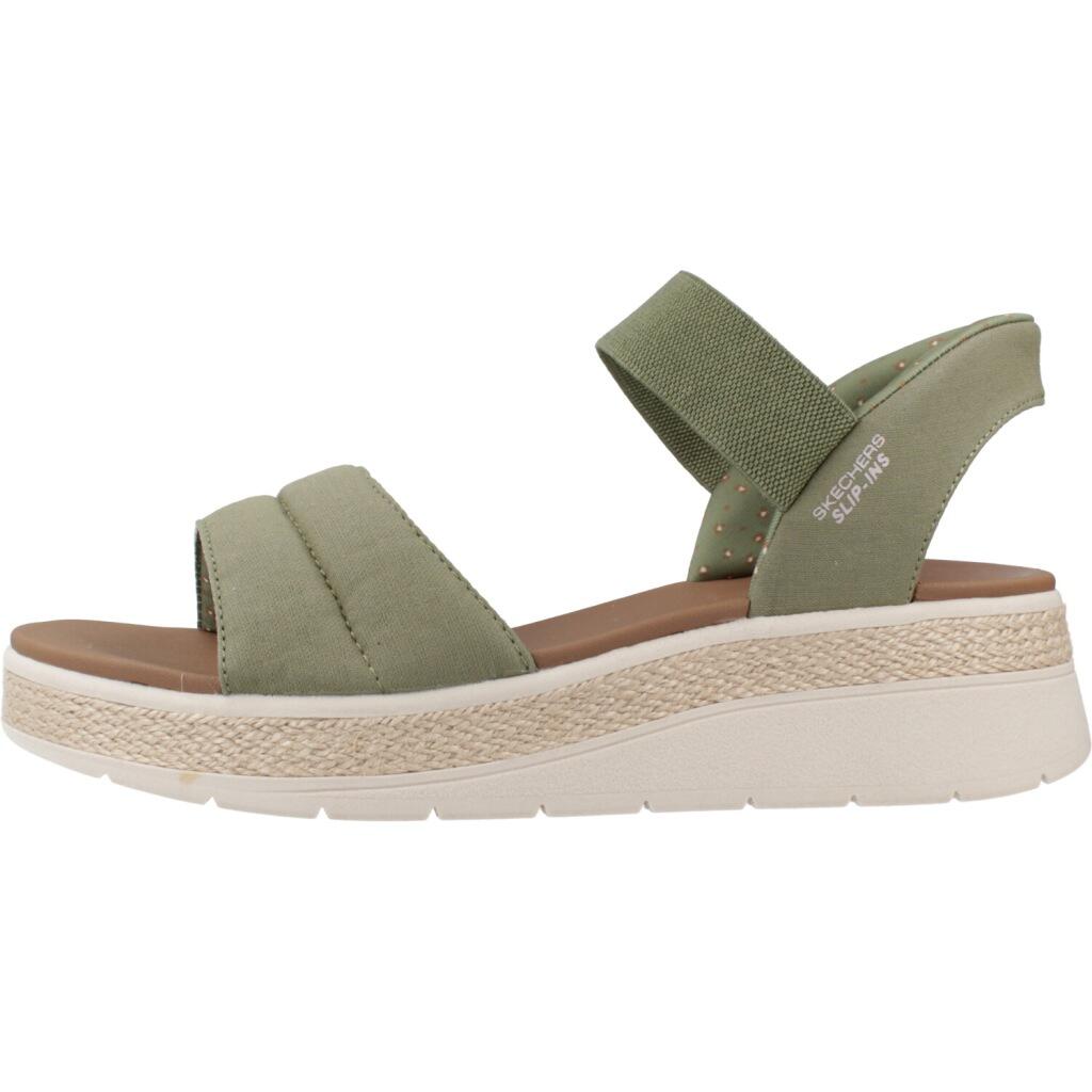 Sandalen Skechers Bobs Sun Ray, Grün, Damen 2/5