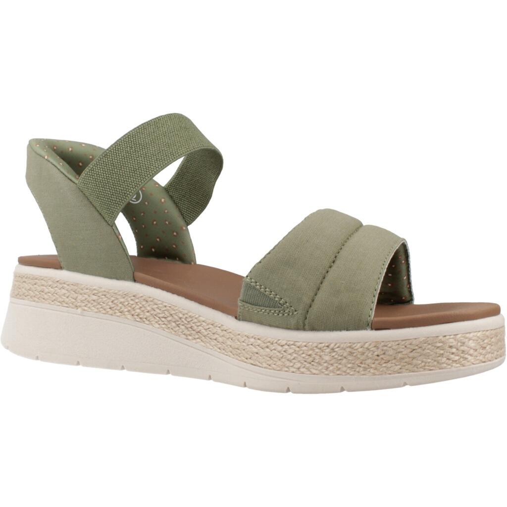Sandalen Skechers Bobs Sun Ray, Grün, Damen 5/5