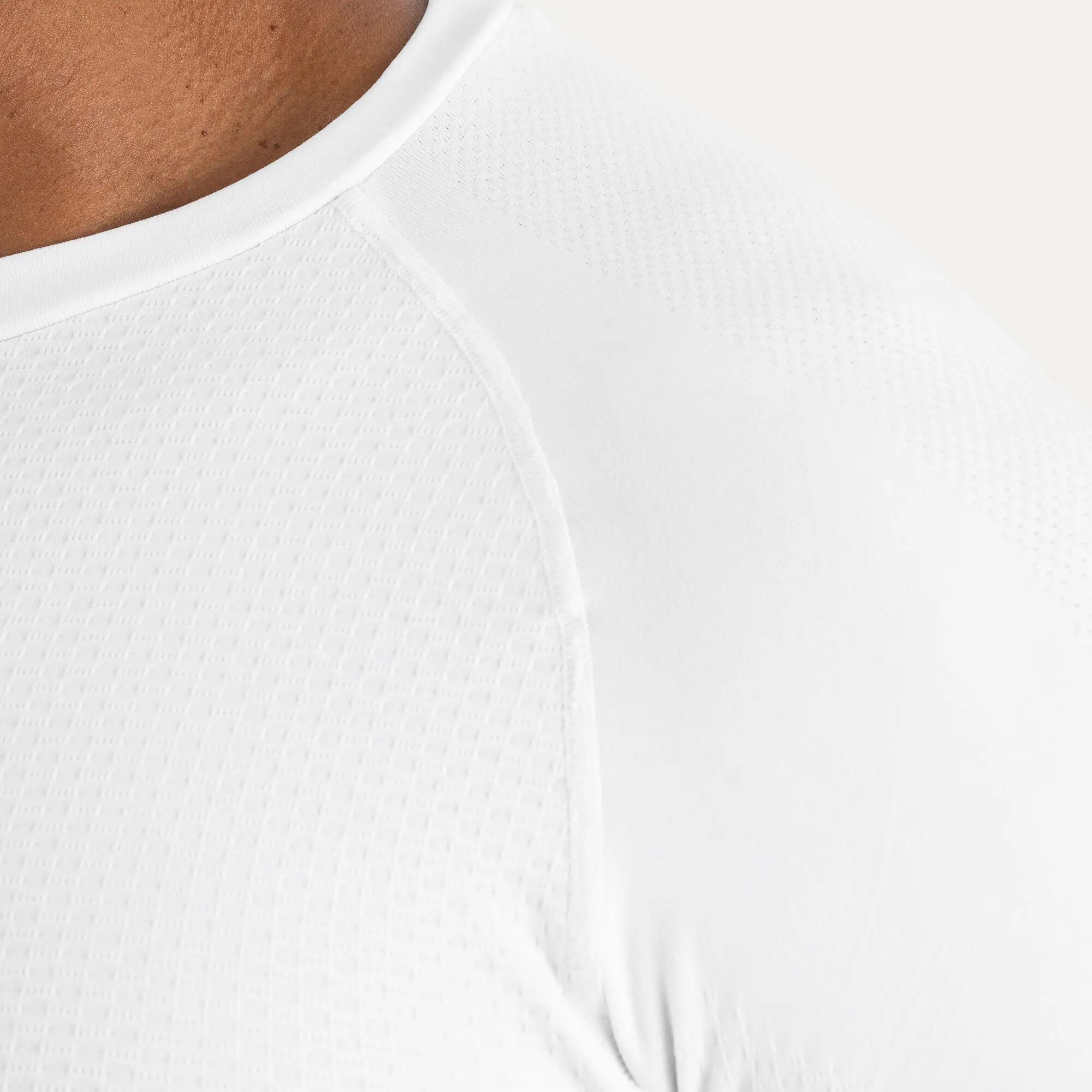 Herren Longsleeve Carnos Weiß 4/5