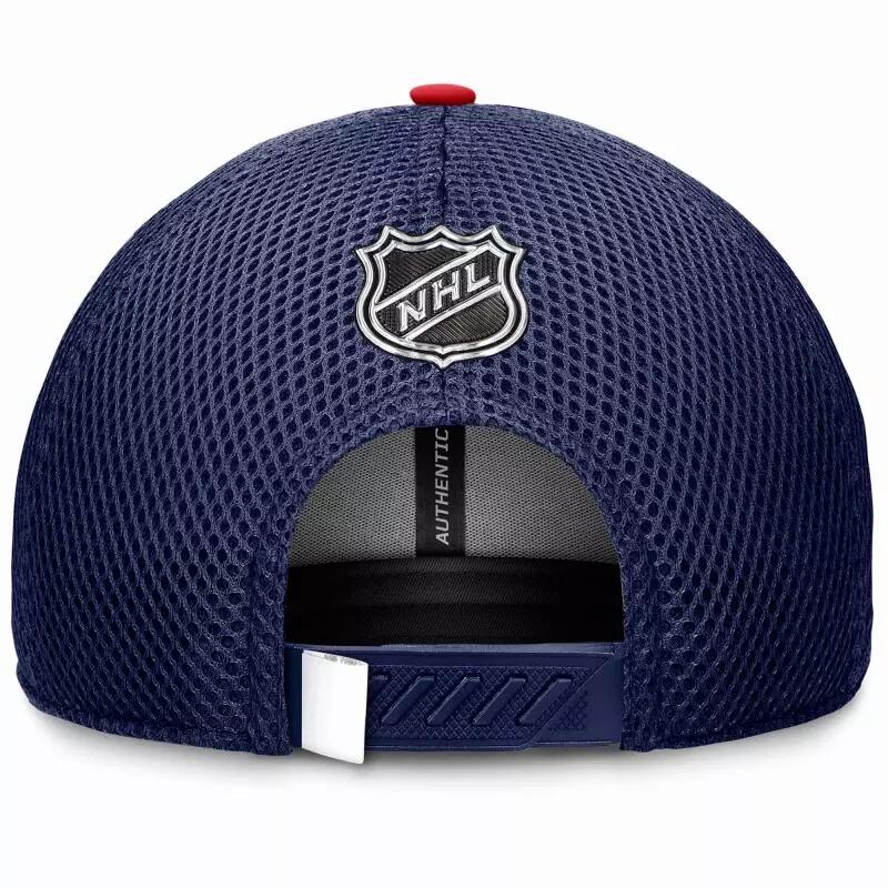 Casquette NHL Washington Capitals Fanatics Authentic Pro Draft 2024 Trucker Bleu 3/3