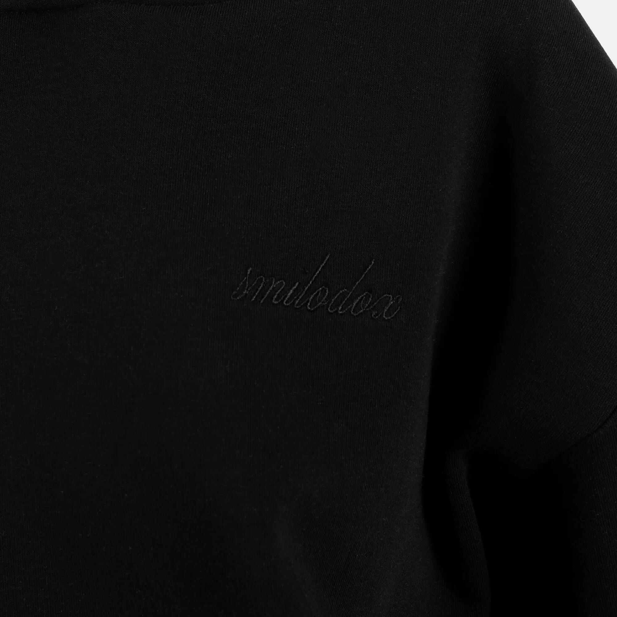 Damen Hoodie Thalea Schwarz 5/6