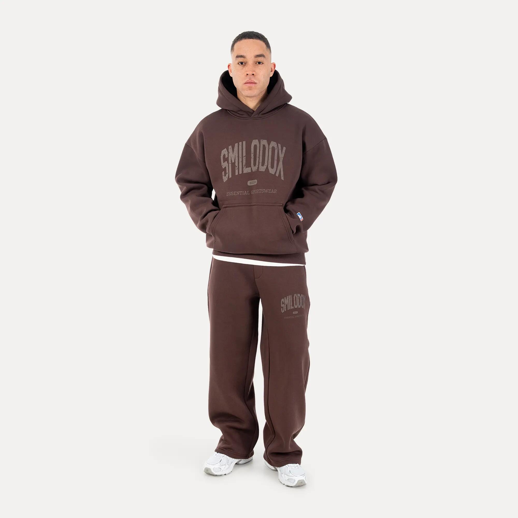 Herren Hoodie Oswin Braun 3/6