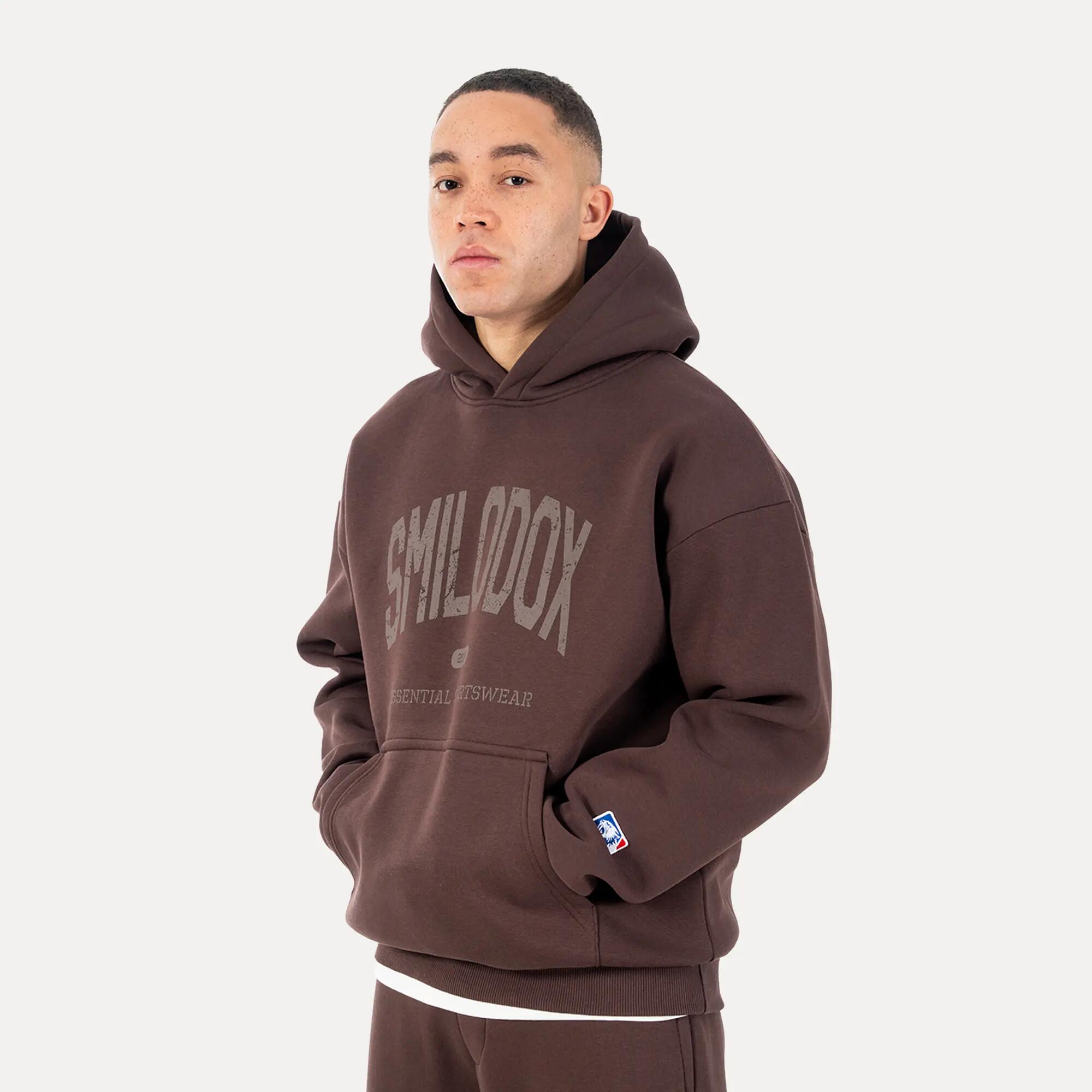 Herren Hoodie Oswin Braun 2/6