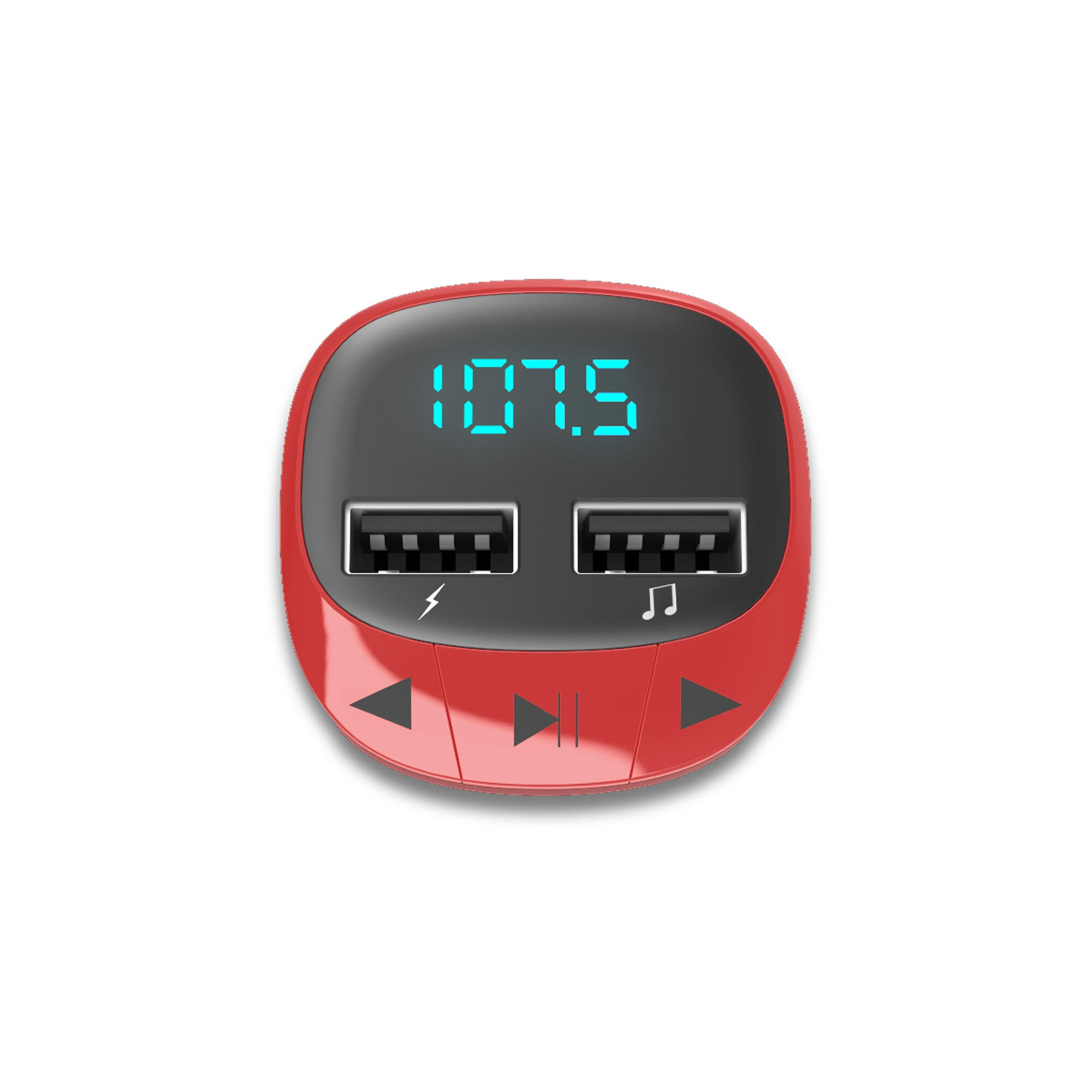 Reproductor MP3 Energy Sistem Car Transmitter FM Red microSD, USB Charge, USB 4/5