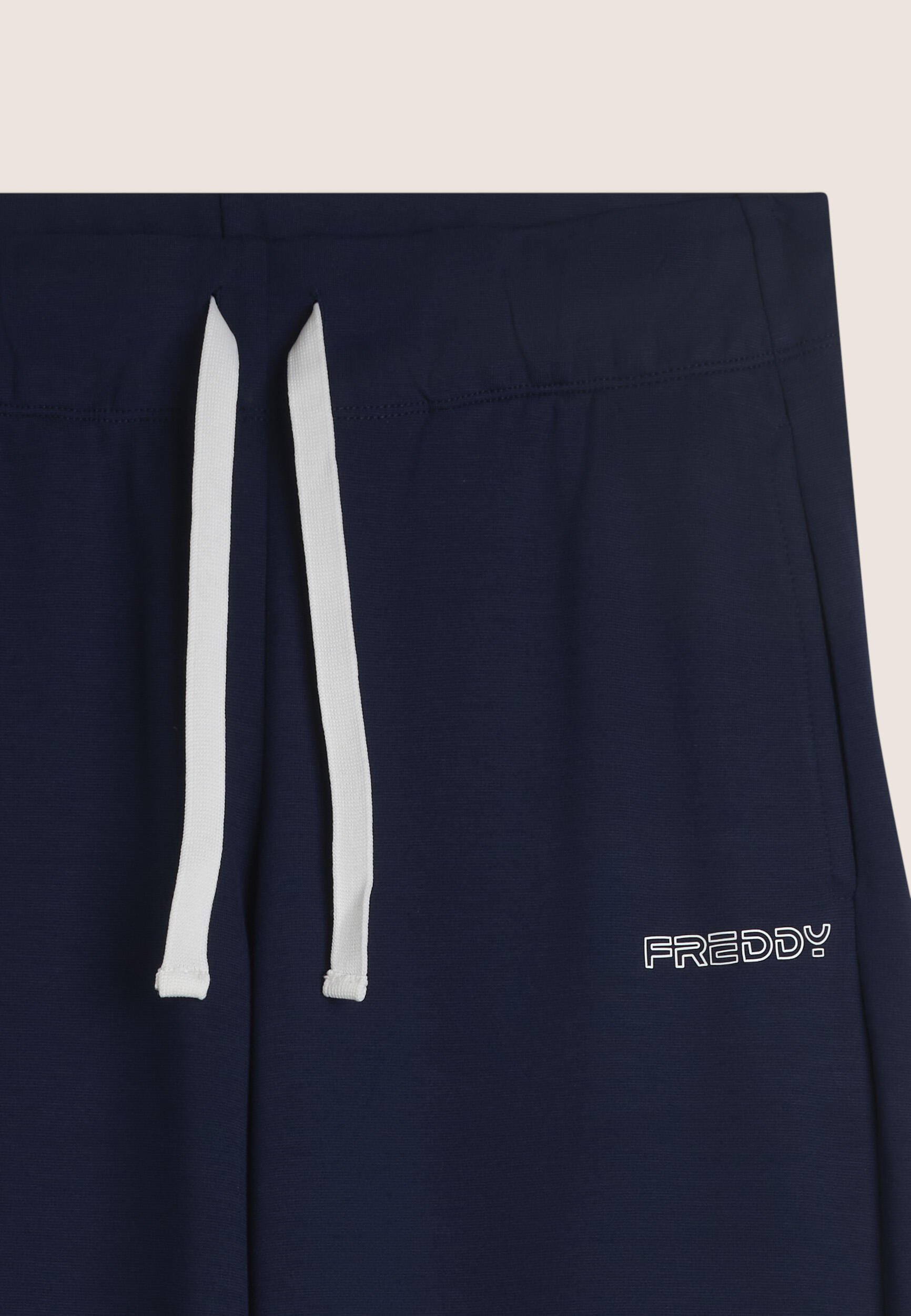 Pantaloni Sportivi Wide Leg con Lunghezza Full 3/3