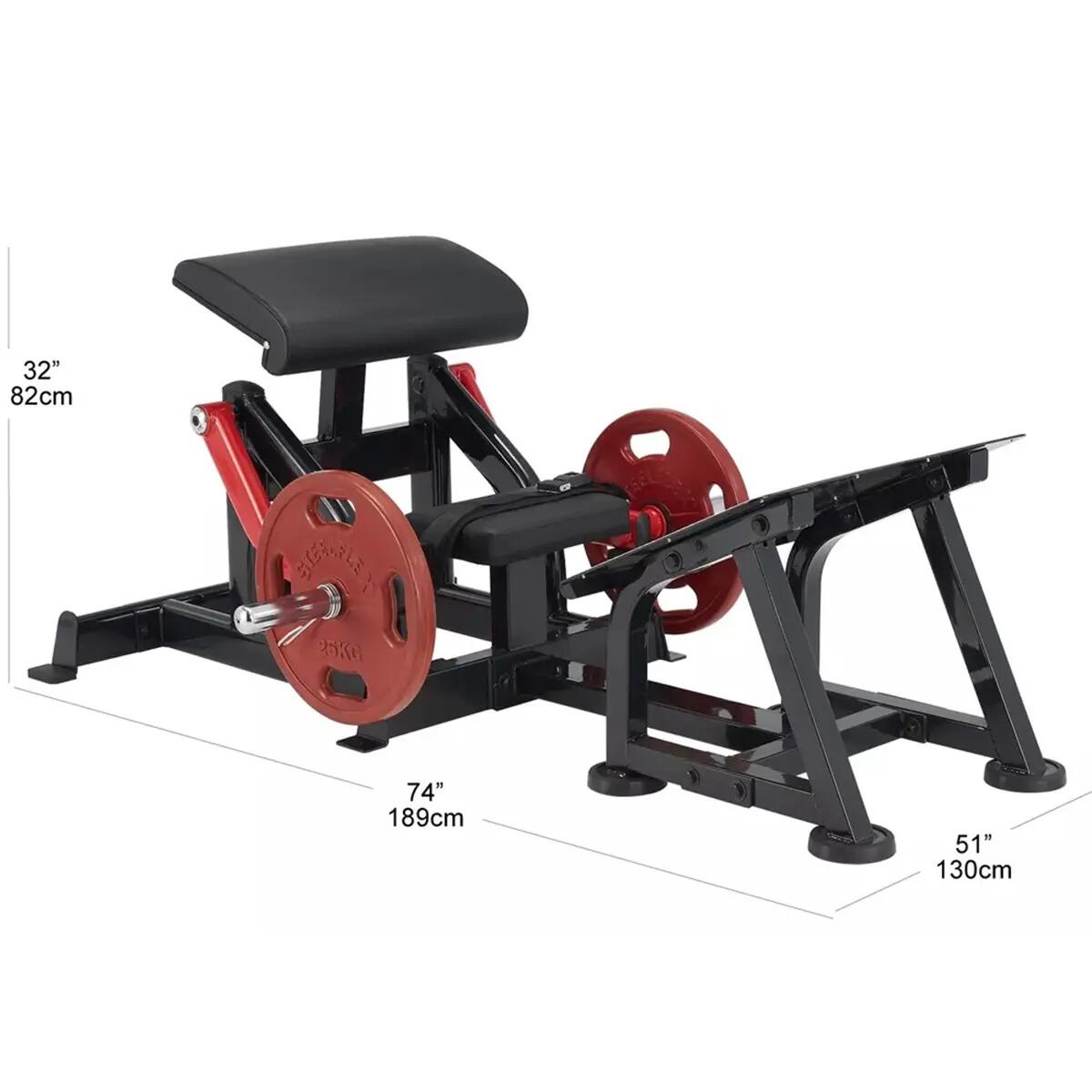 Steelflex Hip Thruster PLHT-BR voor fitness en krachttraining 4/6