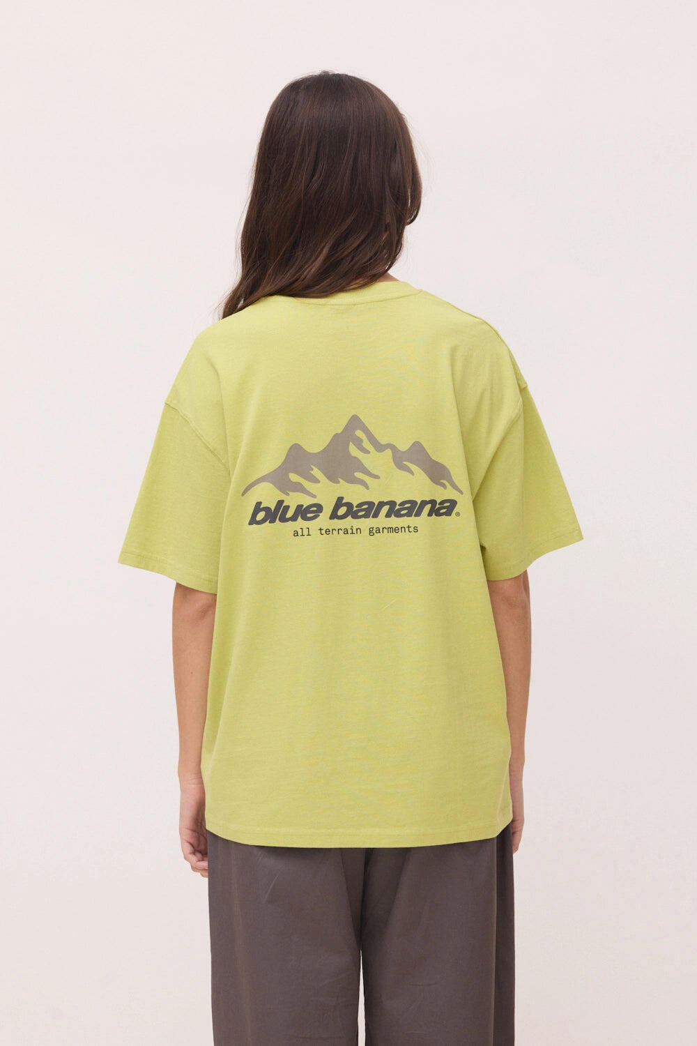 Camiseta Blue Banana Lime Green de Algodón 100% Orgánico 5/7