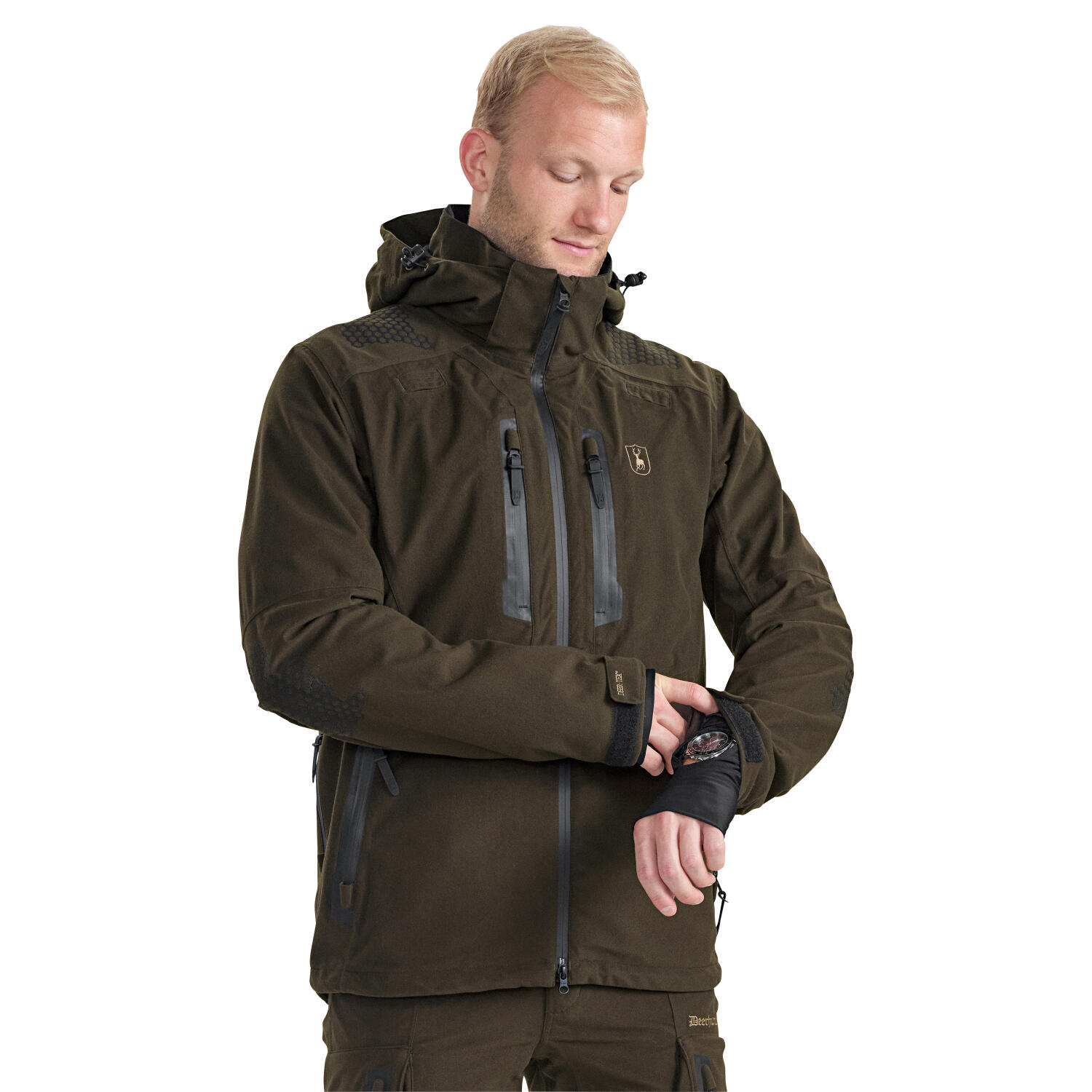 Deerhunter Game Pro Light Jacke Herren (Wood) Größe 46 4/5