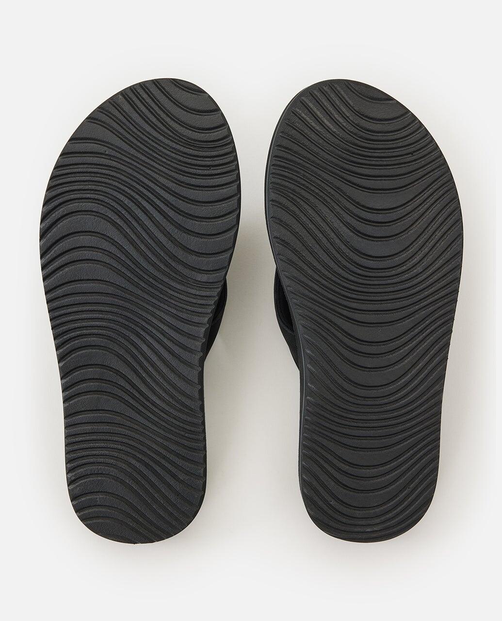 Tongs Unisex Bloom Oxford - Black/Grey 4/5