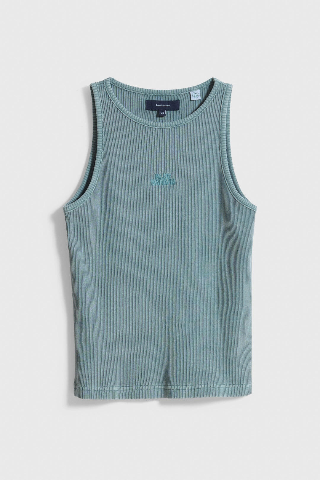 Top Tank Mujer Blue Banana Mist de Algodón Orgánico 3/3