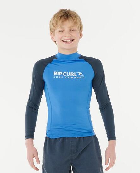 UV-shirt Unisex Shock UPF manches longues enfant - Blue Gum