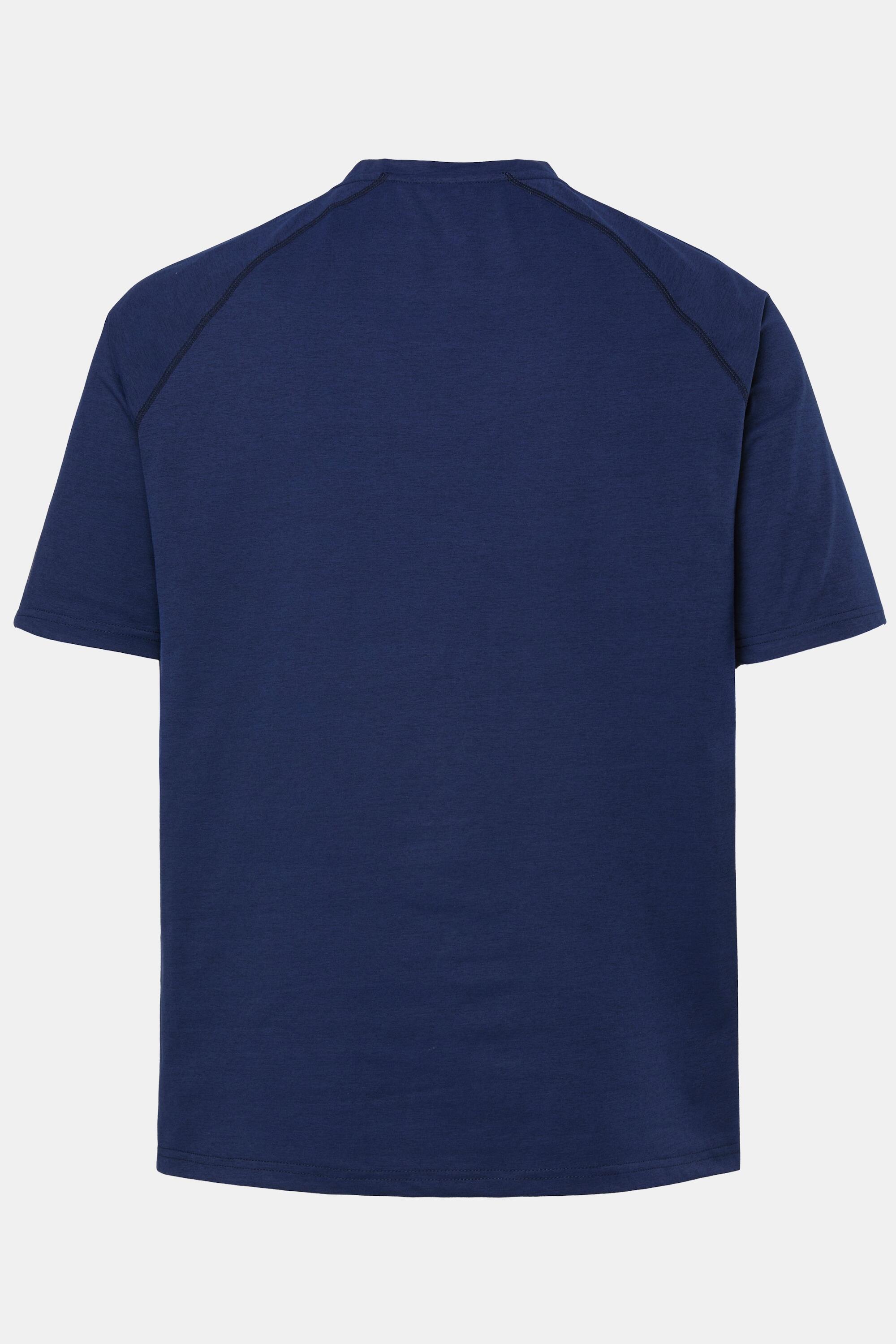 Hommes T-shirt à manches courtes raglan imprimé poitrine - jusqu'au 7 XL 4/5