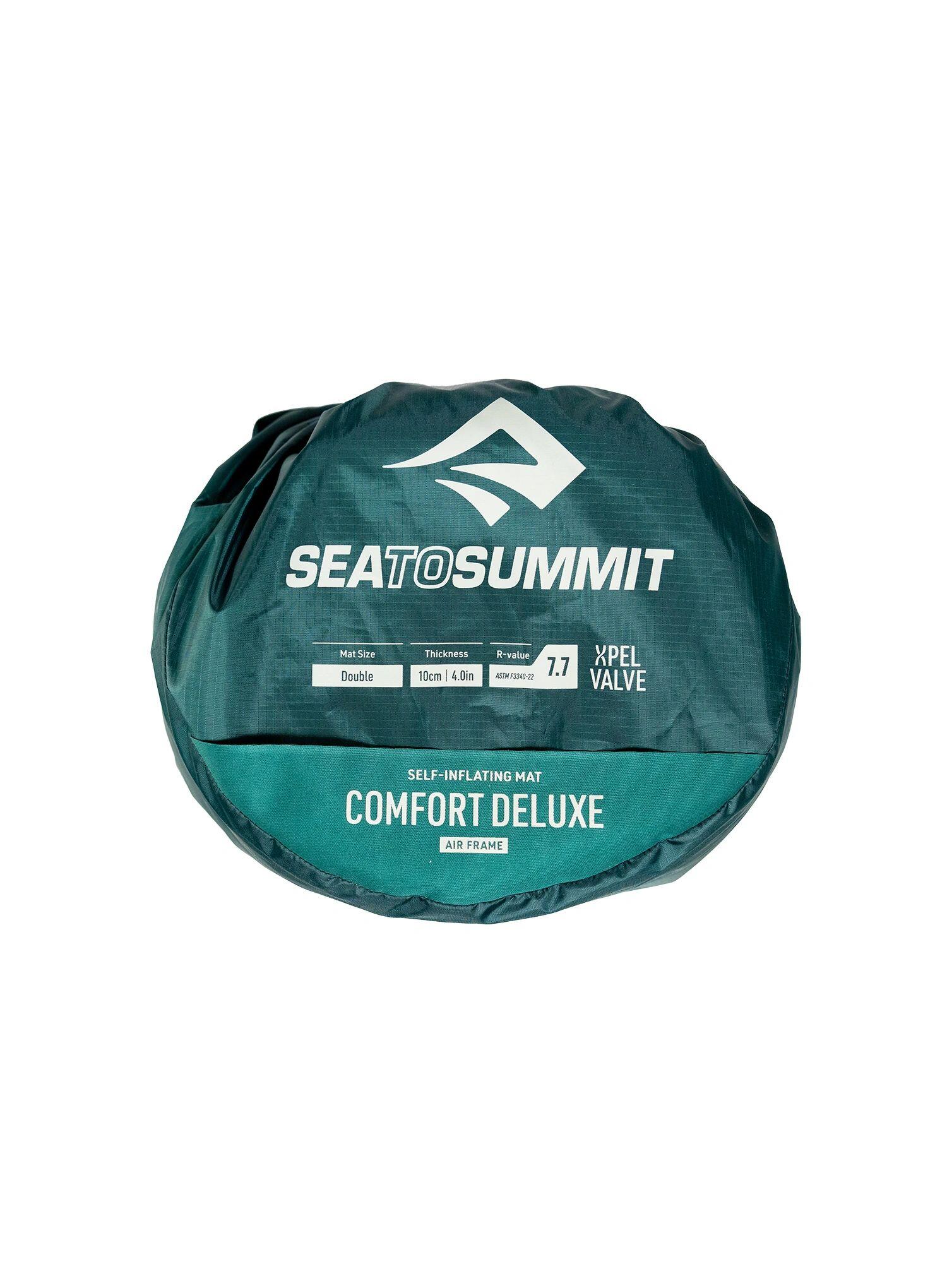 Mata samopompująca Sea to Summit Comfort Deluxe Mat DBL - rain forest 3/5