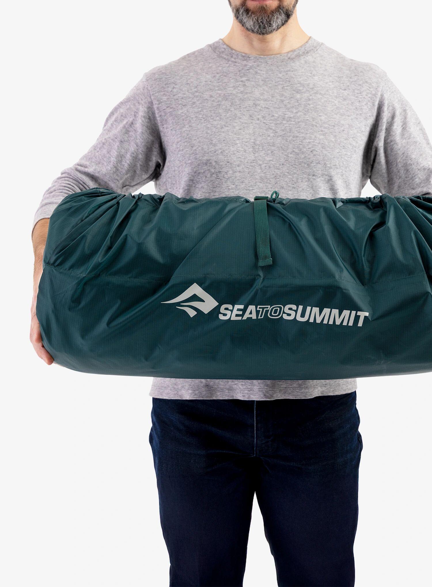 Mata samopompująca Sea to Summit Comfort Deluxe Mat DBL - rain forest 5/5