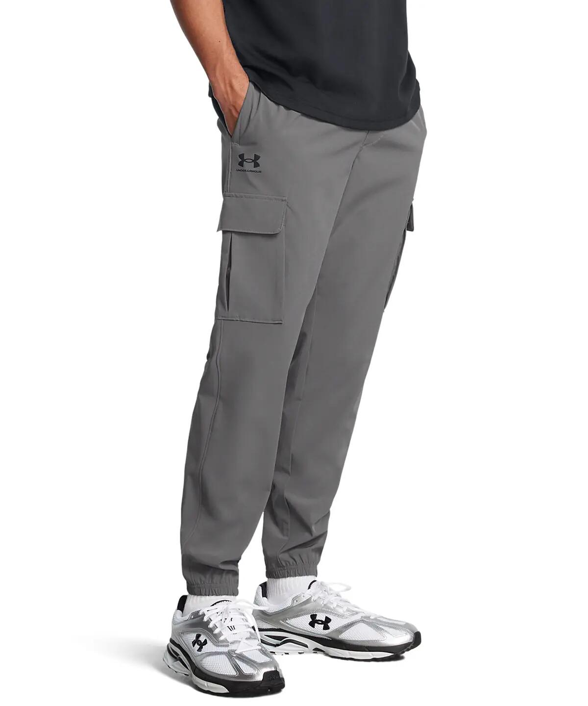 Férfi sportnadrág Under Armour UA Vibe Woven Cargo Pants-GRY 1/6