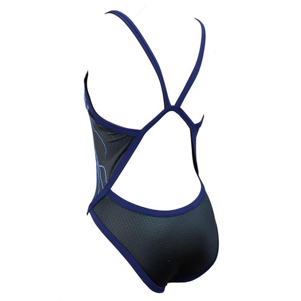 Bañador Revolution Hex Storm mujer natación Mujer Azul Turbo 2/3