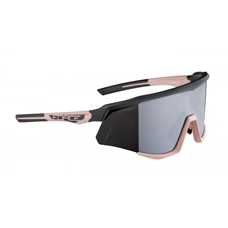 Ochelari Force Sonic, lentila argintie oglinda, negru/bronz 2/7