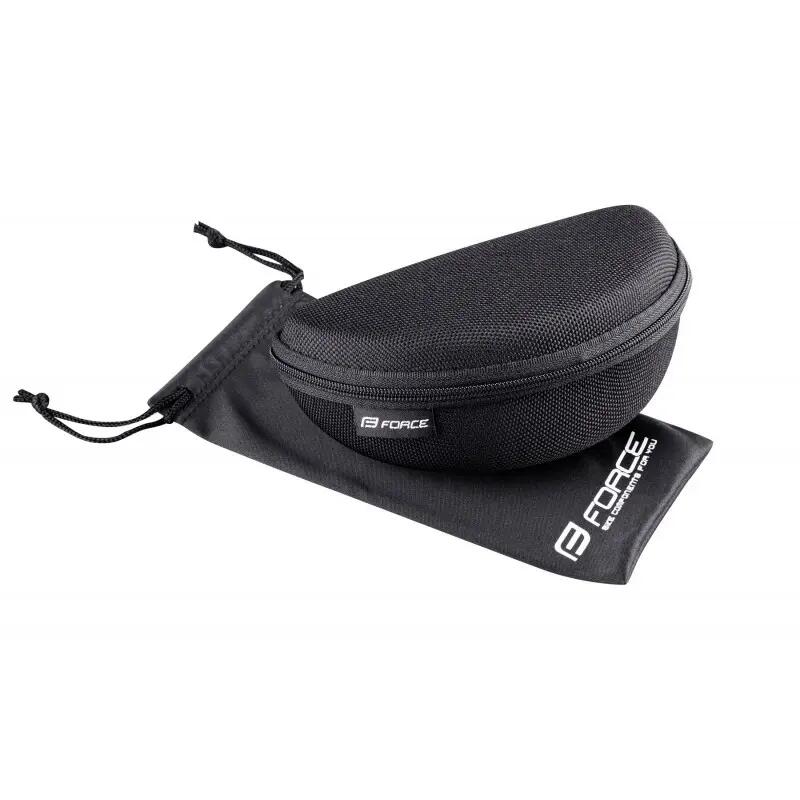 Ochelari Force Sonic, lentila argintie oglinda, negru/bronz 5/7