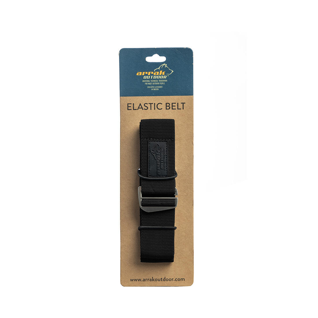 Arrak elastischer Gürtel in Schwarz 3/3