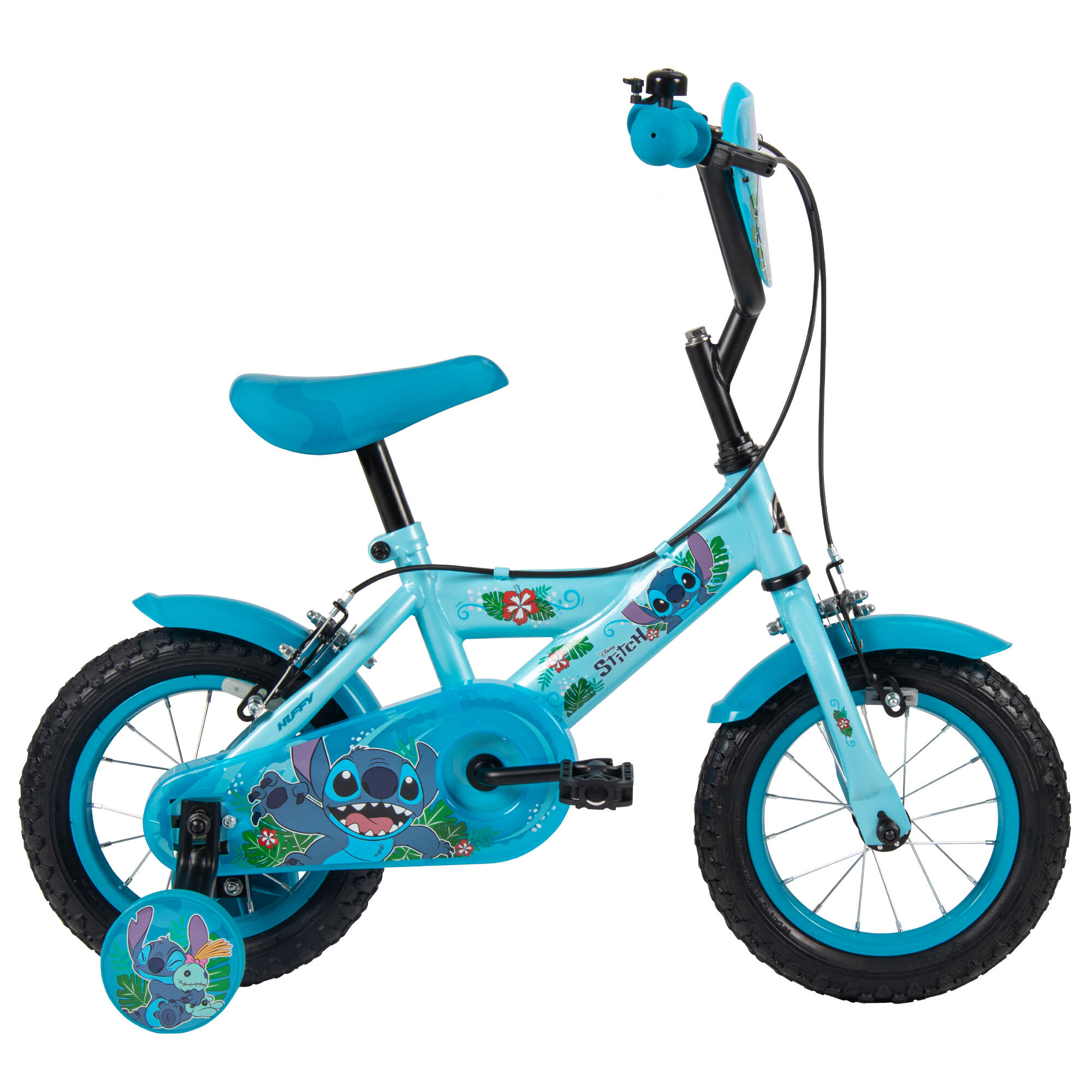 Rower dziecięcy 12 cali Disney Stitch niebieski Lilo i Stitch 3/7