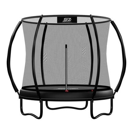 Trampoline VLT Altura 244 cm avec système de ressorts vertical et filet de sécur