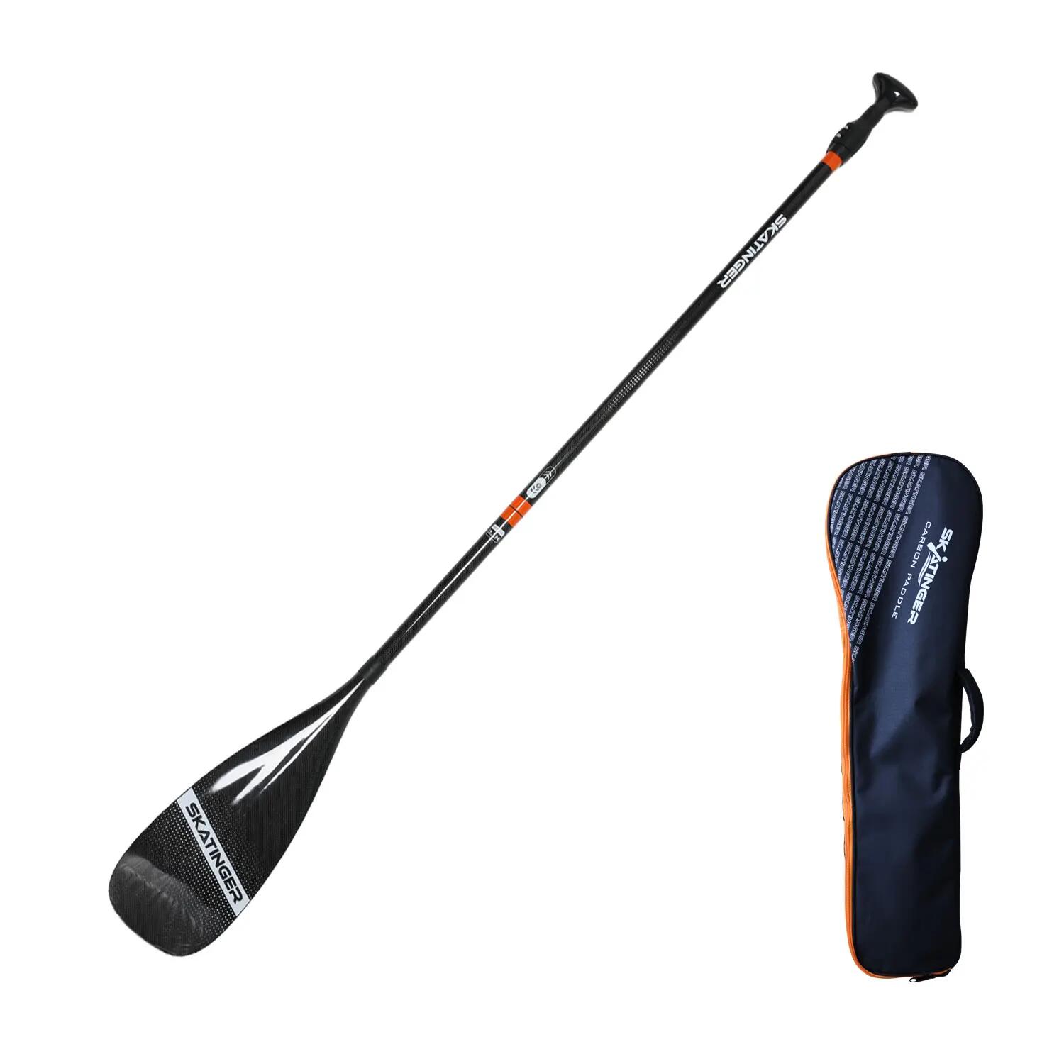 SKATINGER Koolstofvezel peddel 218 cm, met tas - zwart 2/4