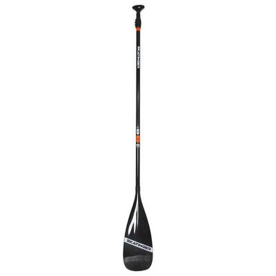 Skatinger carbonvezel peddel 218 cm - met tas, zwart