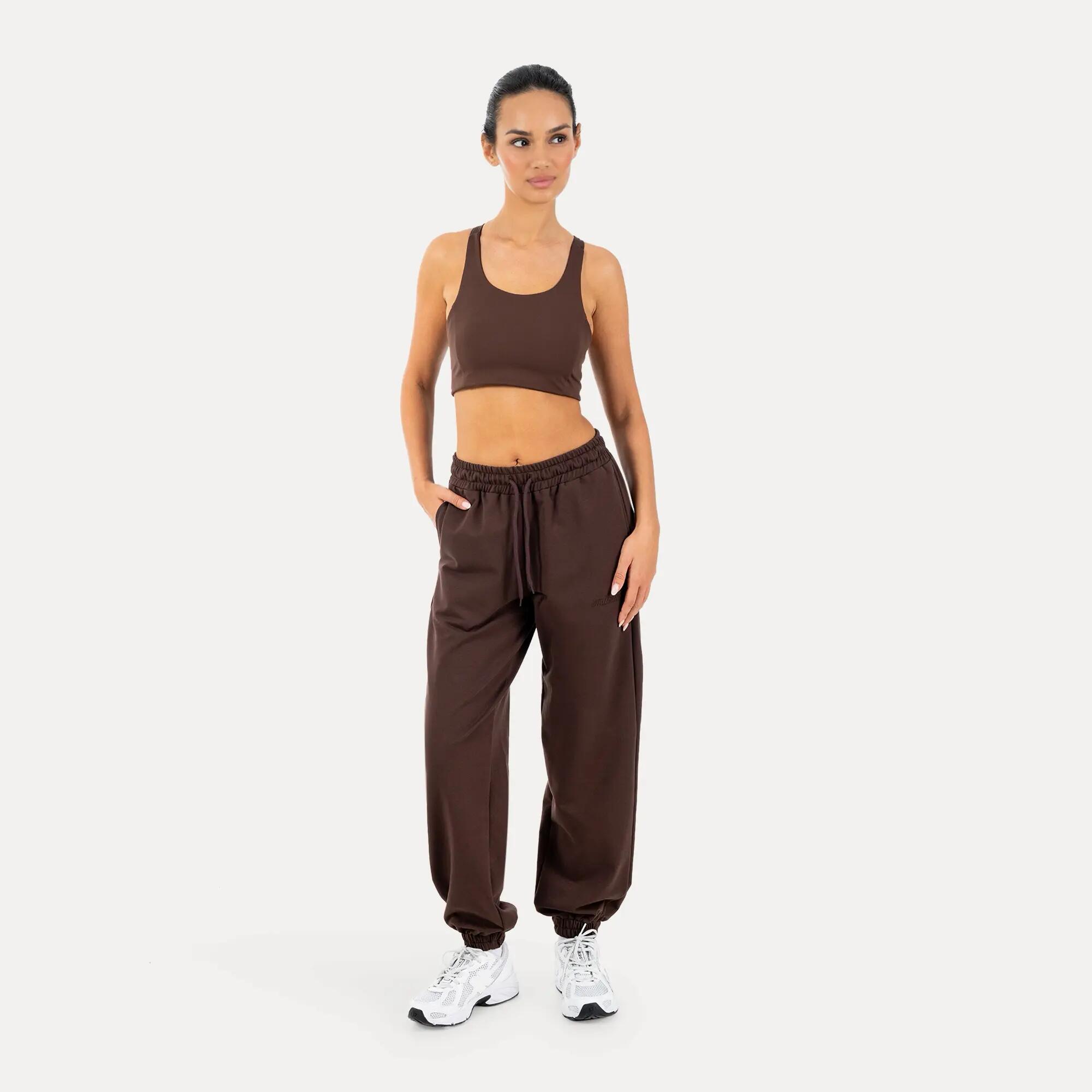 Damen Jogginghose Elura Braun 3/6