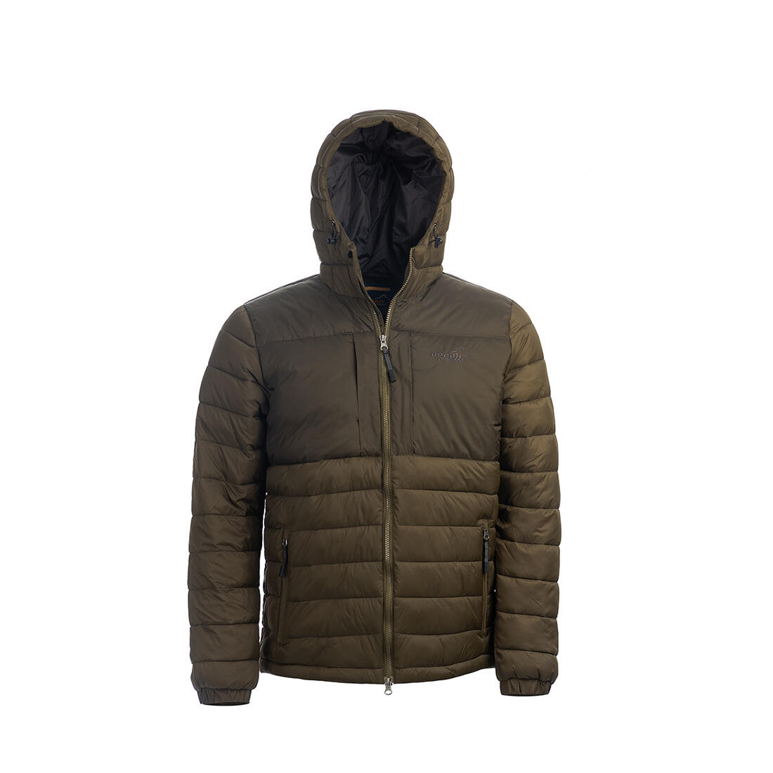 Veste chaude pour homme verte 2/7
