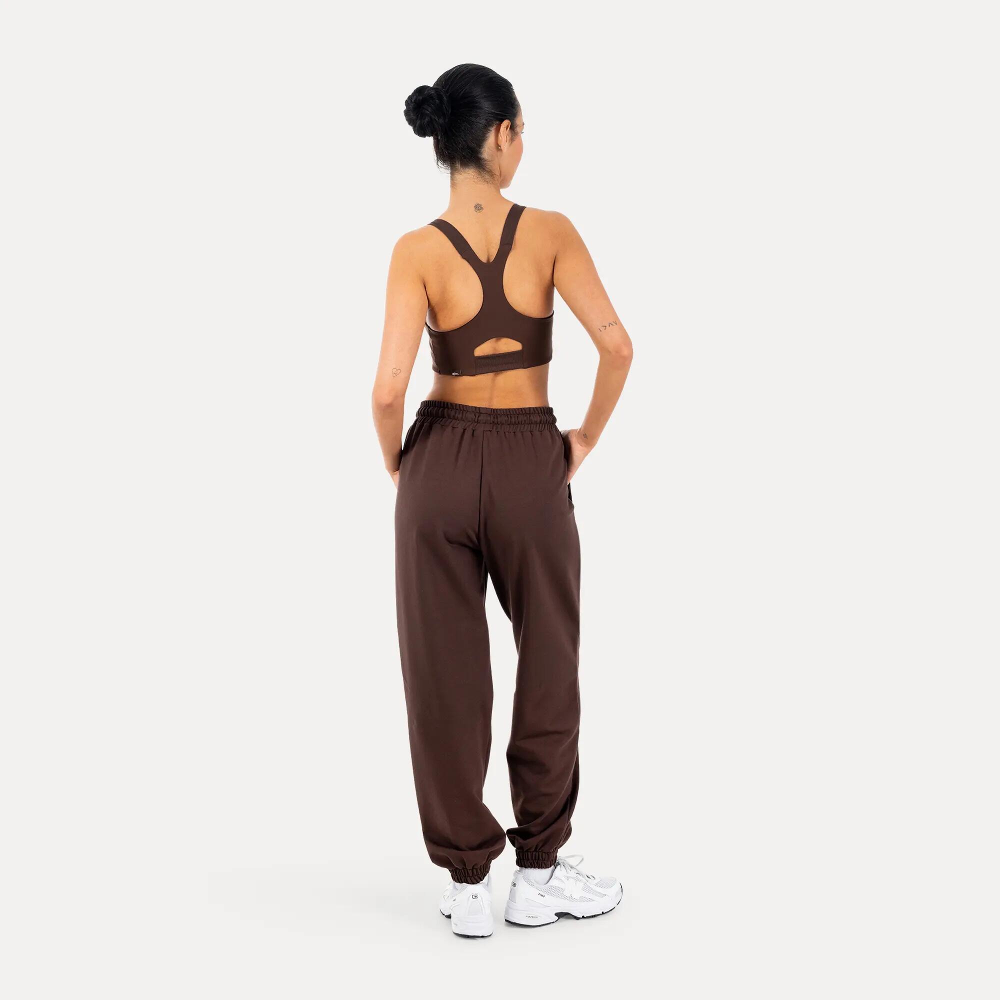 Damen Jogginghose Elura Braun 4/6