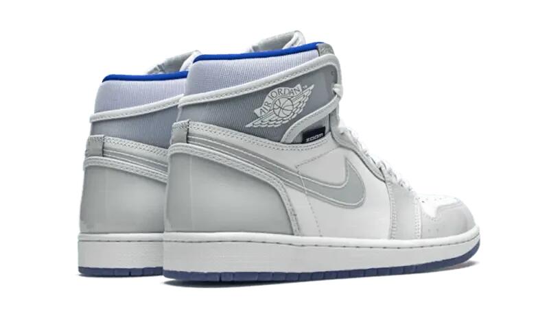 Air Jordan 1 Retro High Zoom White Racer Blue - Taille : 42 EU 3/4