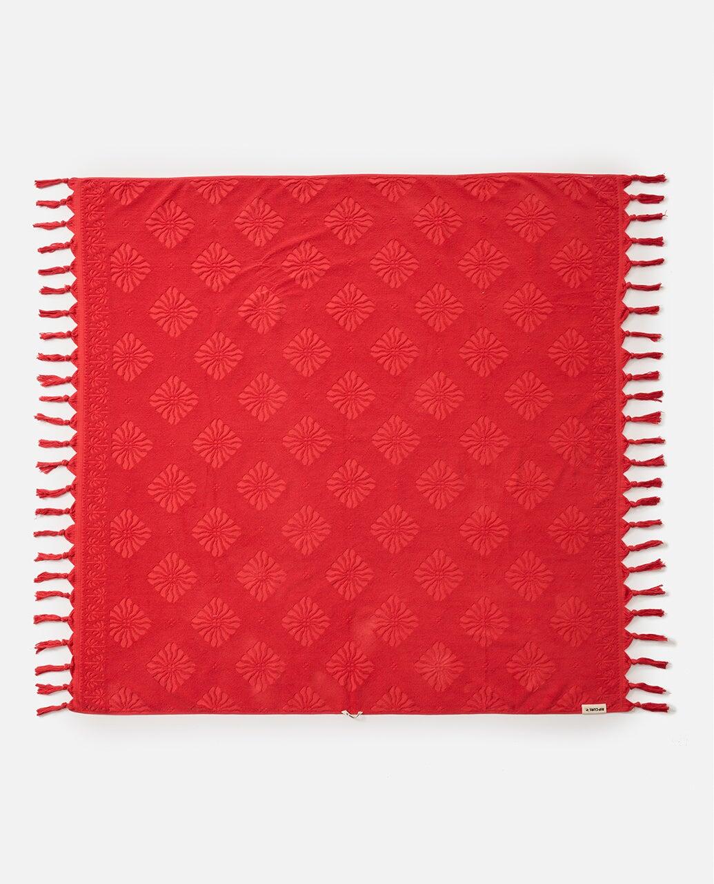 Produkt Unisex Serviette jumbo Mixed Jacquard - Red 2/4