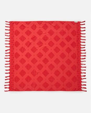 Serviette jumbo Mixed Jacquard - Red