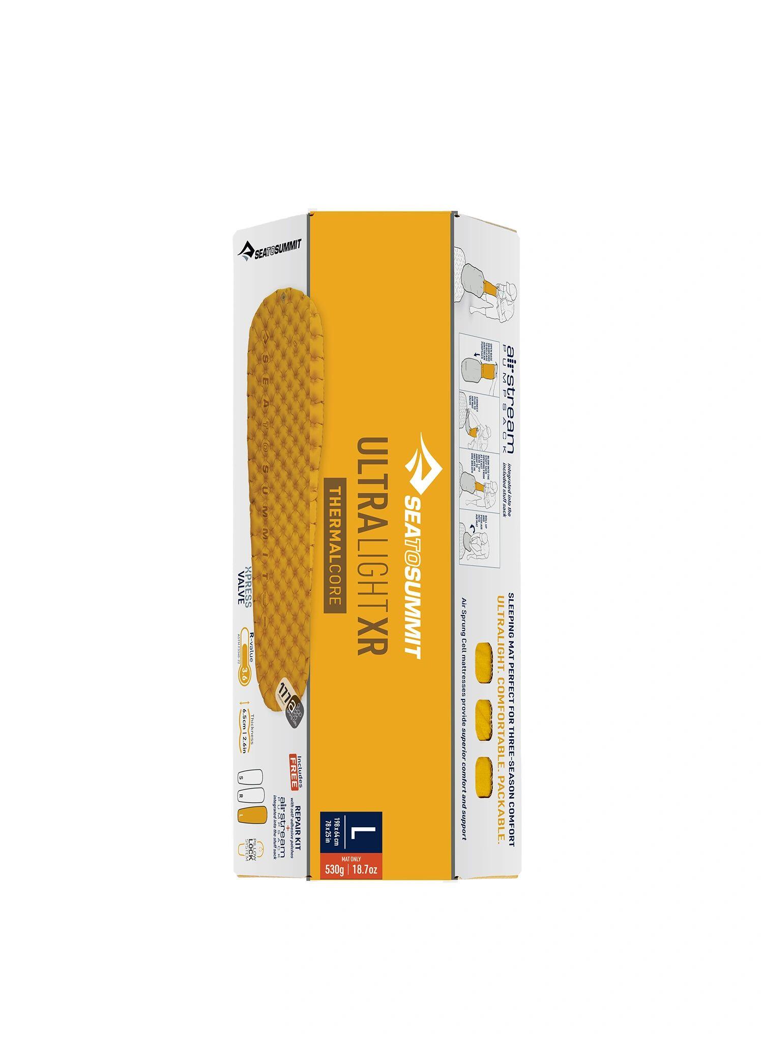 Materac dmuchany Sea to Summit Ultralight XR Insulated Mat S - arrowwood 2/7