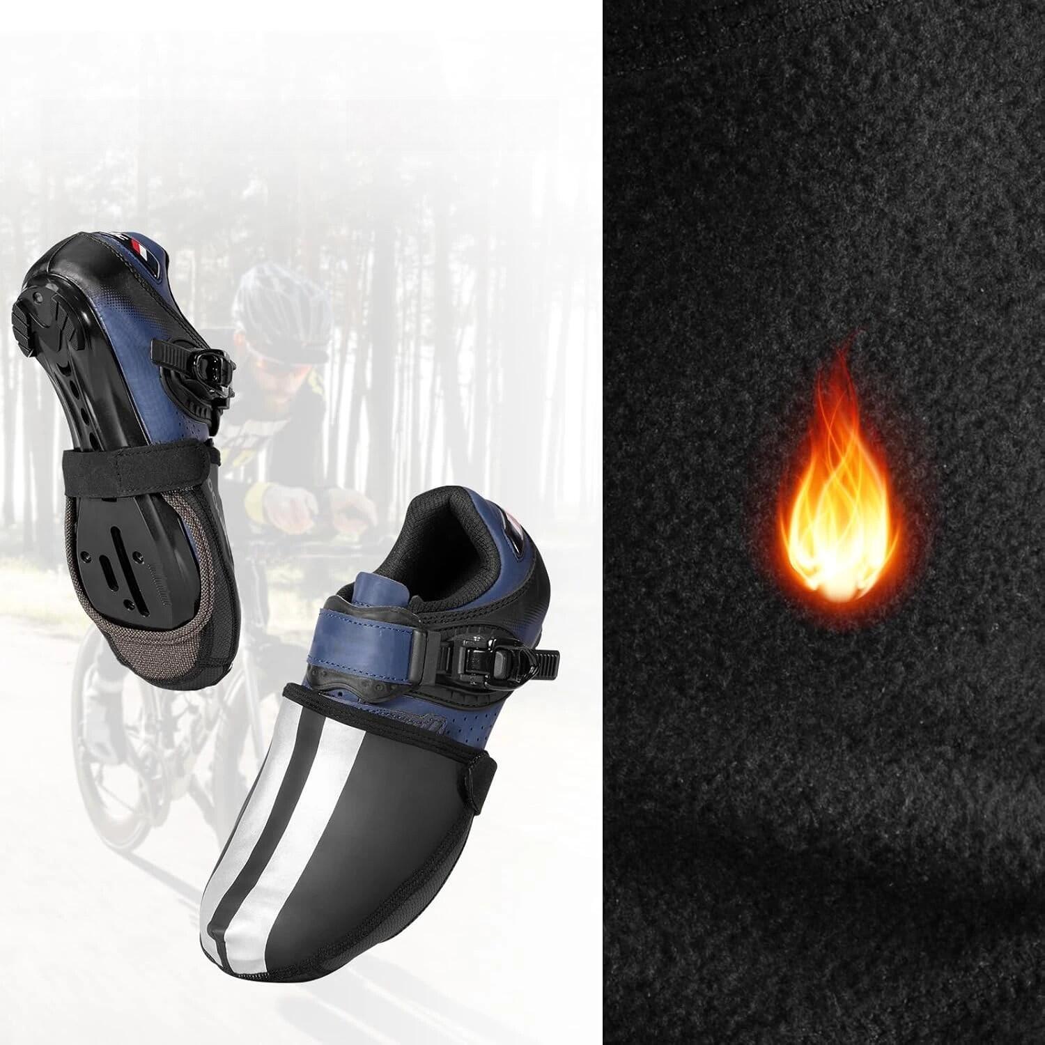 Wasserdichte, reflektierende Fahrradschuhüberzüge ROCKBROS 2/6