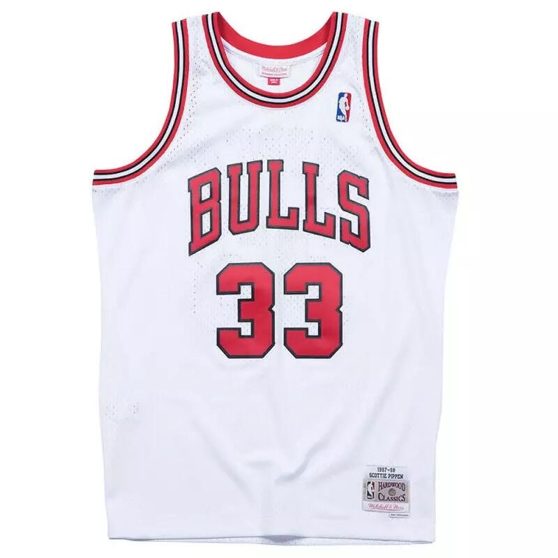 Maillot NBA Scottie Pippen Chicago Bulls 1997-98 Mitchell & ness Hardwood Classi 1/3