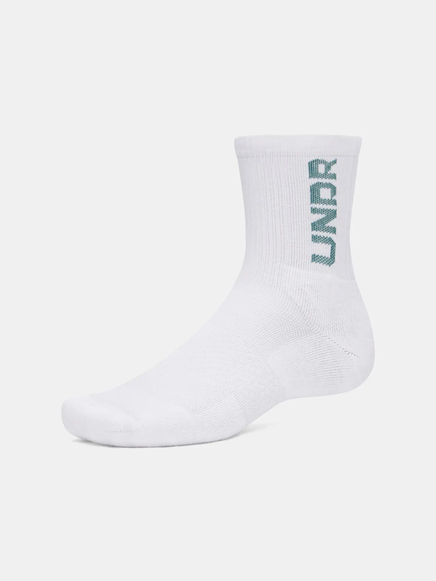 Unisex zokni Under Armour UA 3-Maker 3pk Mid-Crew 3/3