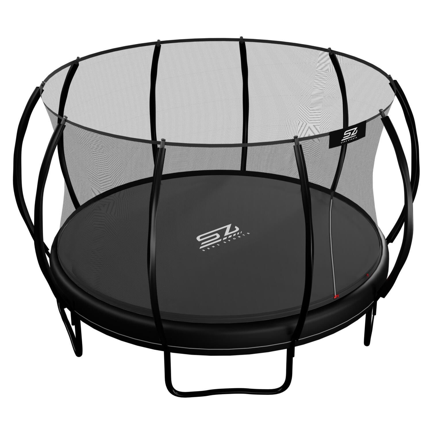 VLT Altura trampoline 366 cm met verticaal veersysteem en veiligheidsnet 2/7