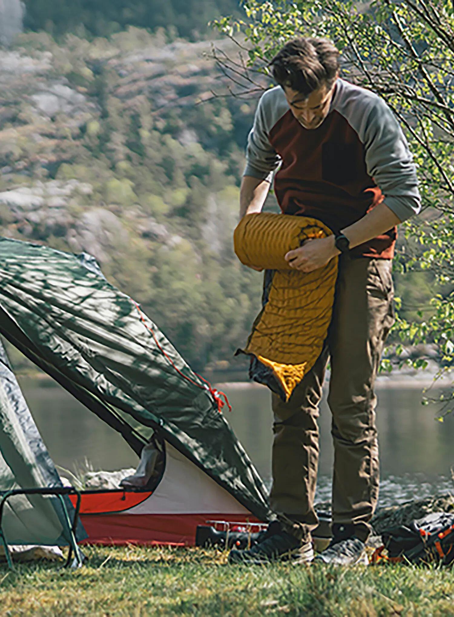 Mata samopompująca Robens Air Impact 50 L - yellow 5/7