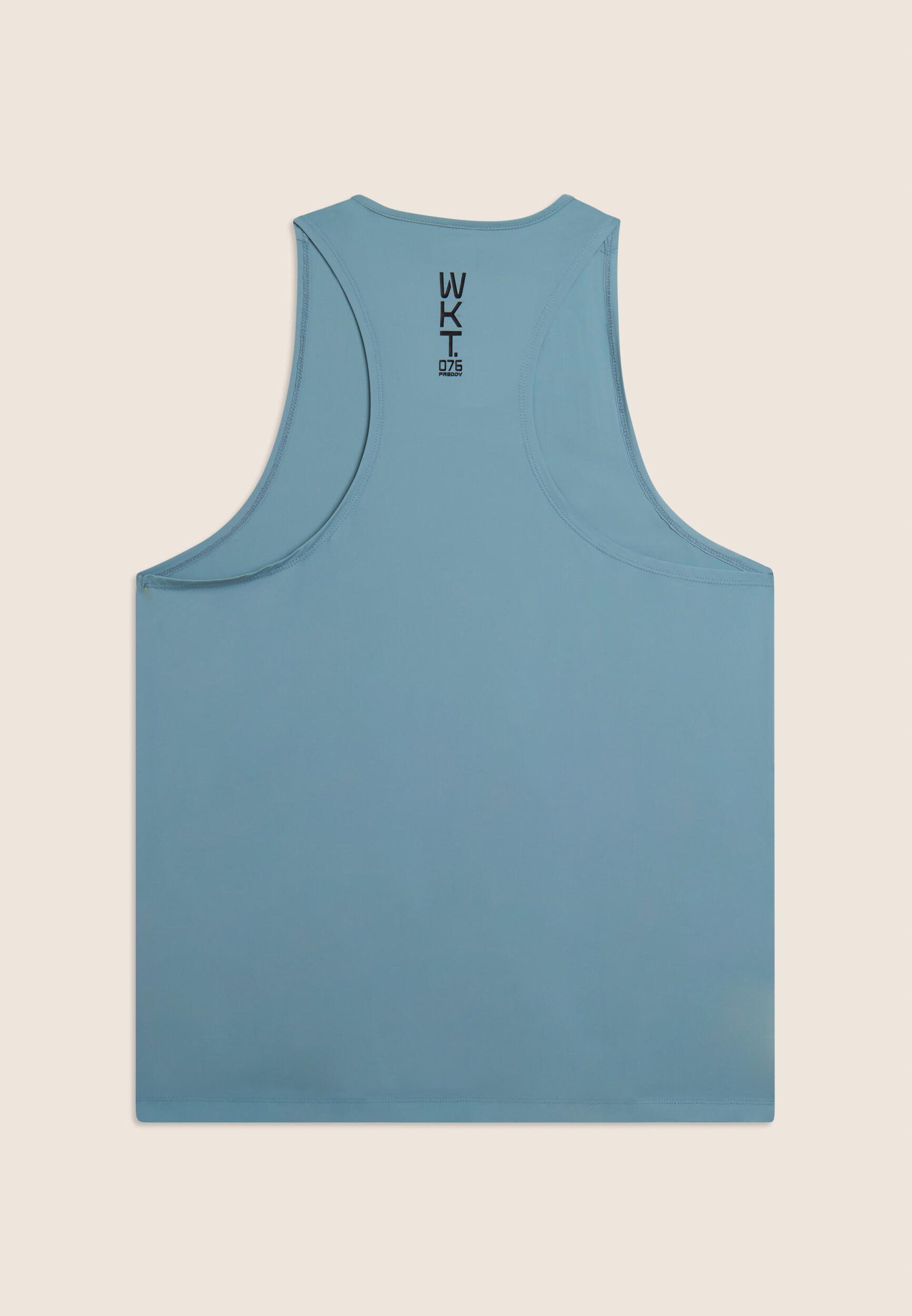 Camiseta sin mangas con espalda deportiva en tejido de secado rápido 2/3