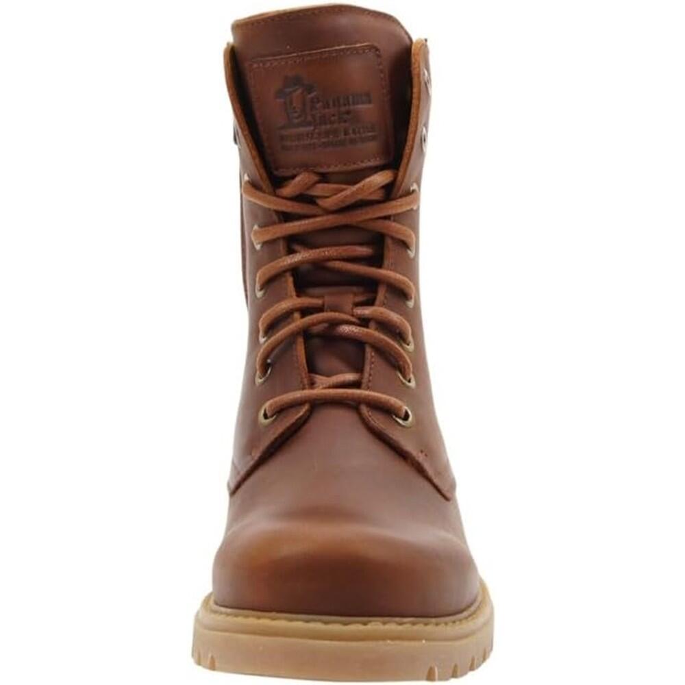 Comodo Y Calido Botin Mujer Panama Jack Frisia B19 Piel Tono Cuero 2/7