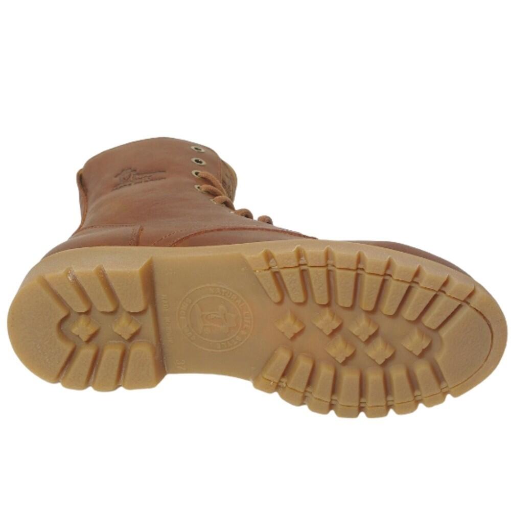 Comodo Y Calido Botin Mujer Panama Jack Frisia B19 Piel Tono Cuero 4/7