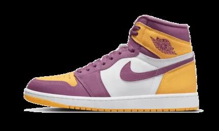 Chaussures - basket - hommes - hautes - air jordan 1 high og - univ gold/white