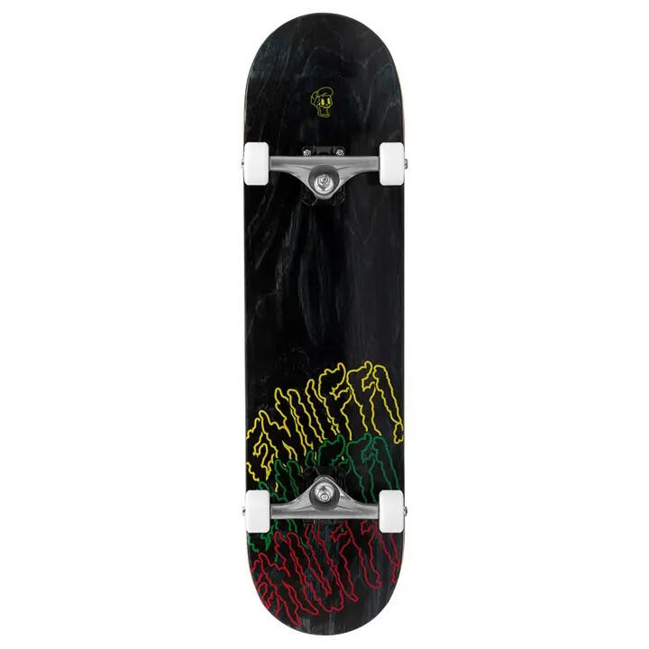 ENUFF Skateboard Complet Three Tier Reloaded Noir 8" 1/6