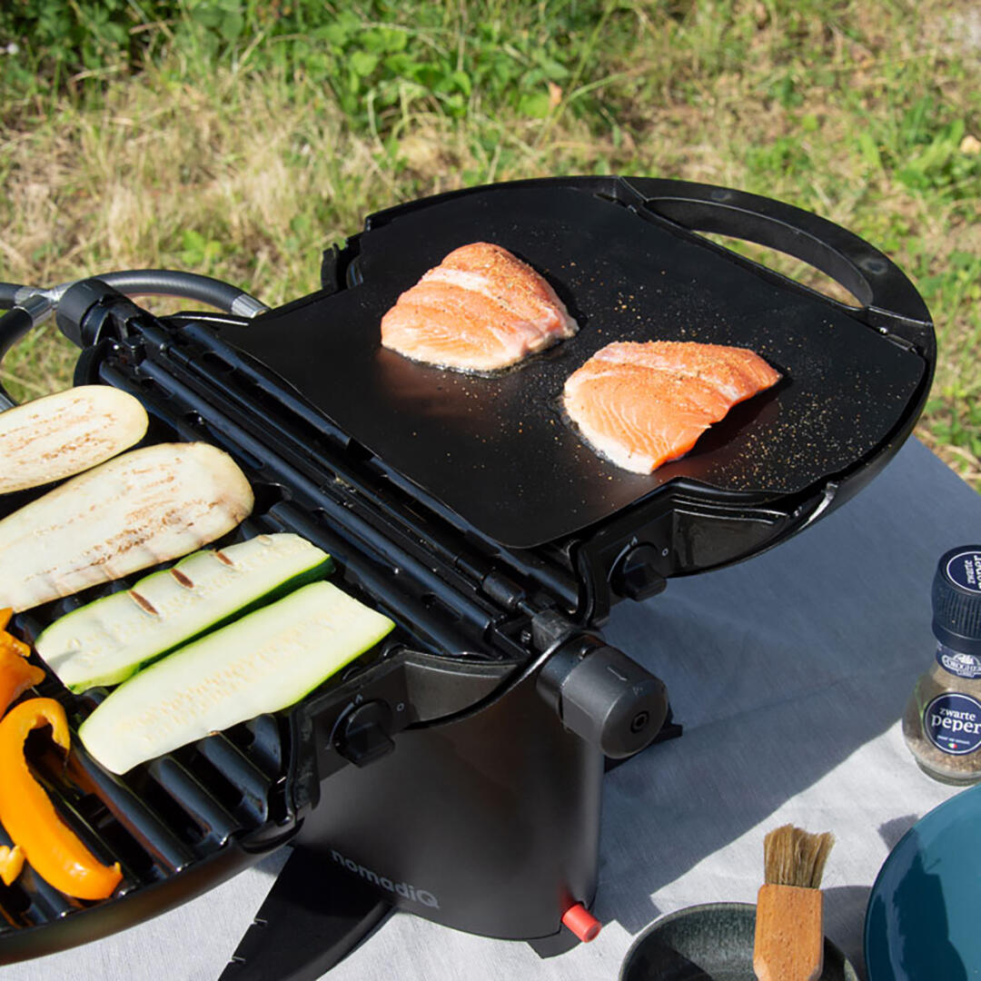 NomadiQ grillmatjes met anti-aanbaklaag (3 2/7
