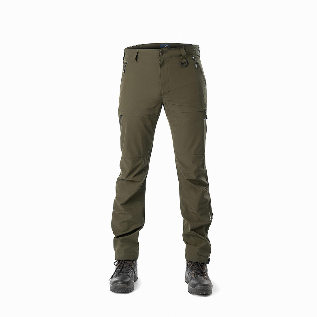 Pantalon à séchage rapide pour homme vert olive 1/6