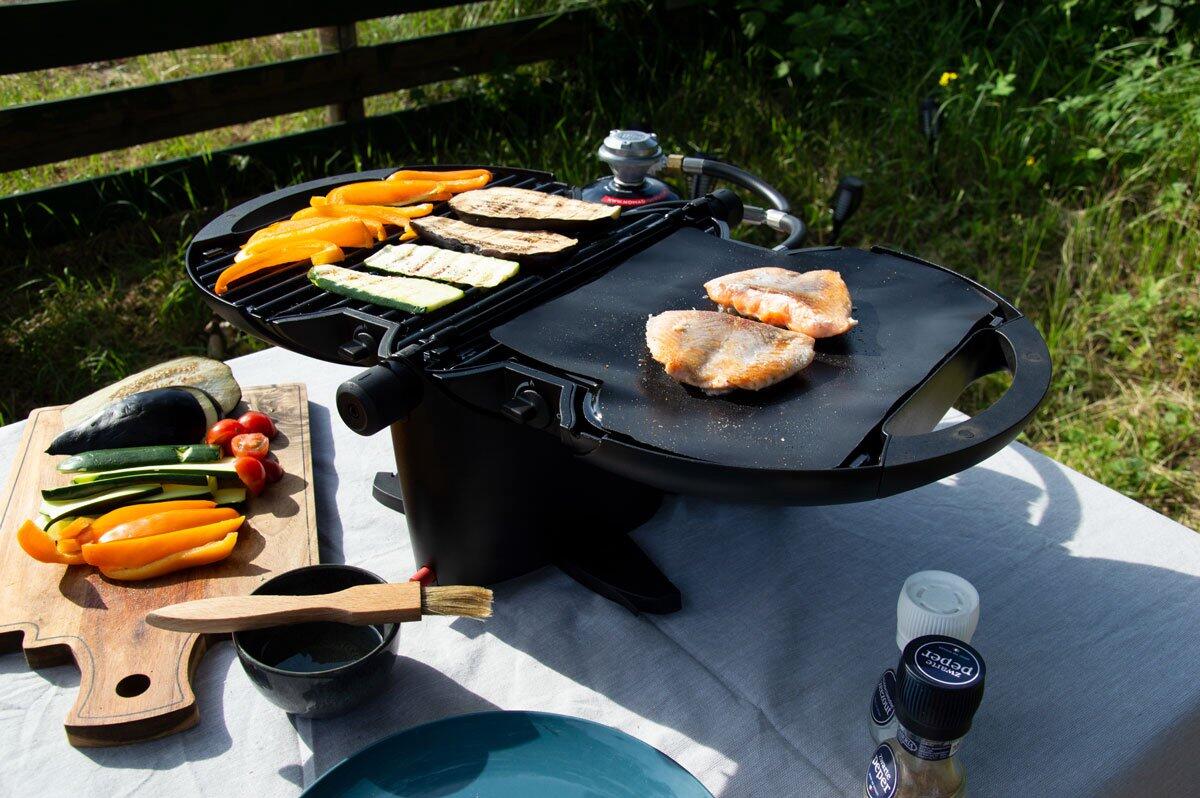 NomadiQ grillmatjes met anti-aanbaklaag (3 6/7