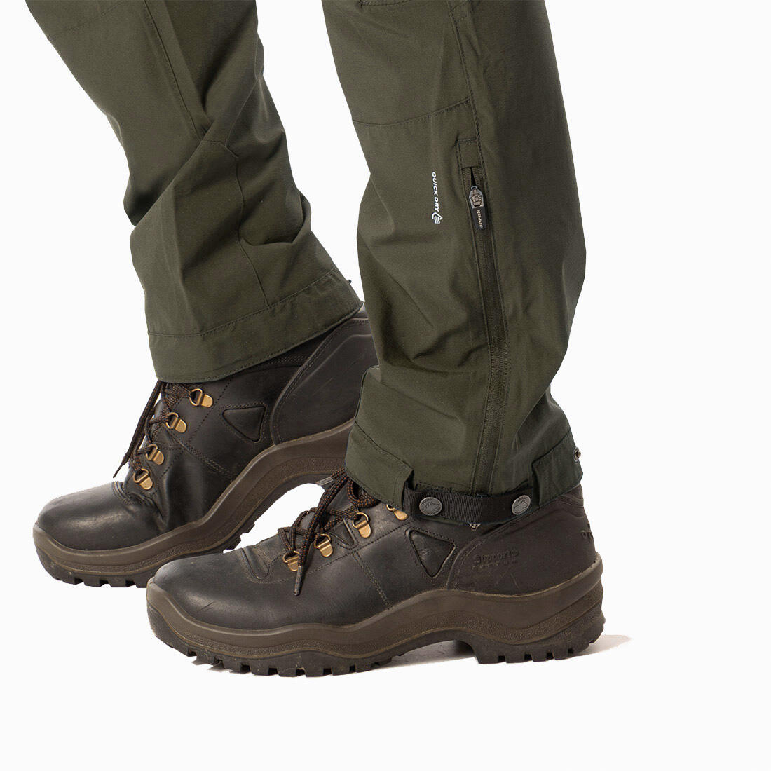 Pantalon à séchage rapide pour homme vert olive 6/6