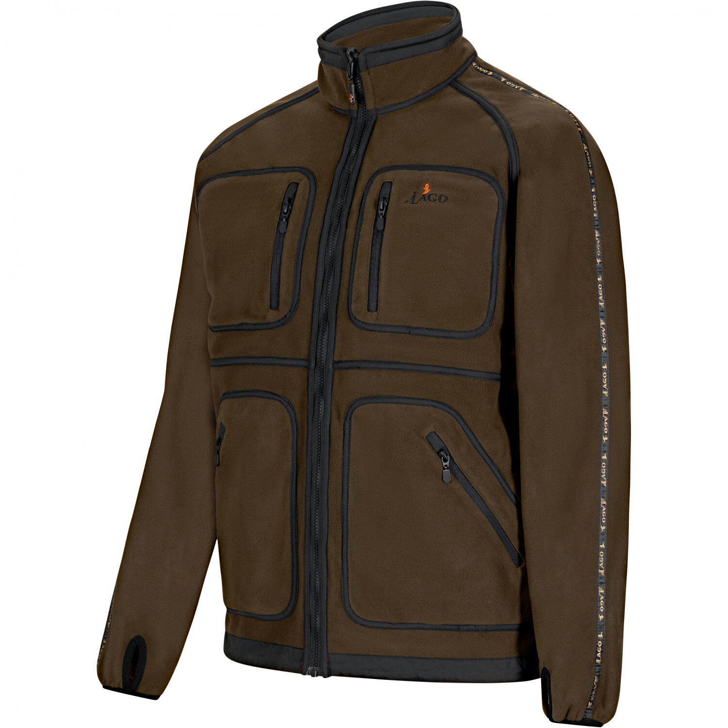 il Lago Prestige Wendejacke Asko G2 Herren (Braun/Rot) Größe 5XL 5/5